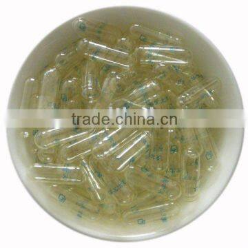 Printing logo empty gelatin capsule