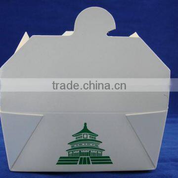 PLA coated paper custom printed noodle boxes