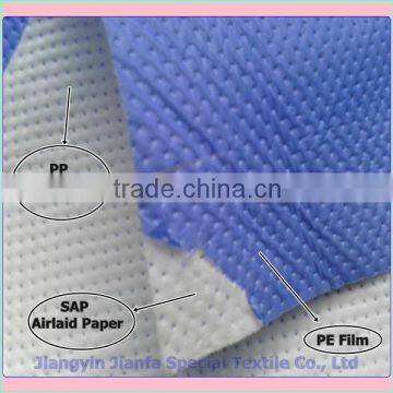 nonwoven hydrophilic laminated fabrics for meat,chicken,fish