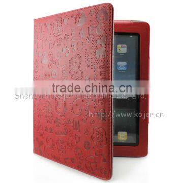 HOT Leather Case for iPad 2