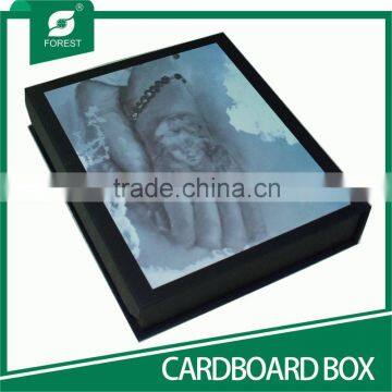 LUXURY CARDBOARD GIFT BOX BLACK MATT BOX