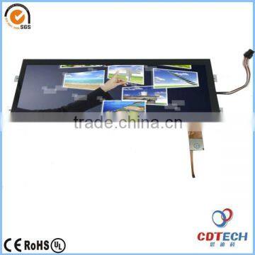 12.3 inch touch screen kiosk custom lcd and touch screen advertising player