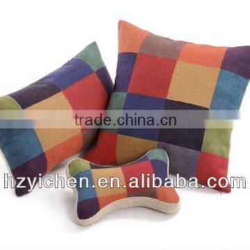 Soft sofa cushion/ patchwork cushion cover