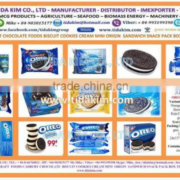 DISTRIBUTOR - OREO CHOCOLATE- ORANGE STRAWBERRY TIDA KIM - COOKIES CREAM FOOD POTATOES PRINGES VIETNAM-PRINGLES POTATOES