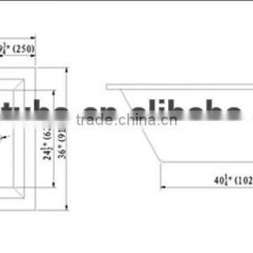 CUPC Corner-tub-shower-combo,bath Tub Corner,hot Tub for Sale photo-3