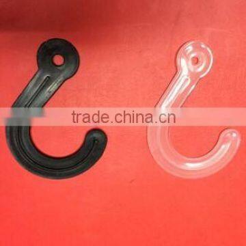 Plastic J shape sock hook, J clips, J hook