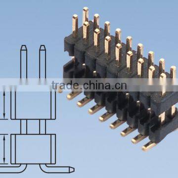 1.27mm SMT Pin Header Double Row Double Body H=2.0