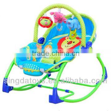 Popular kids plush rocking chair with music and vibration