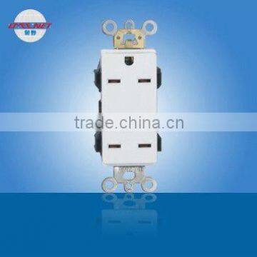 NEMA duplex wall socket