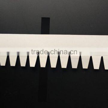 white paper die cut card for packaging board paper cards