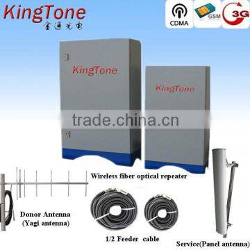 kingtone 10W 40dbm outdoor gsm 900 wireless fiber optic cellular repeater