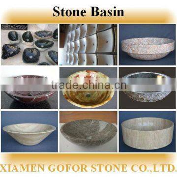 Top quality stone basin, natural stone sink and basin