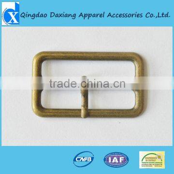 Durable in use pin metal buckle for bag