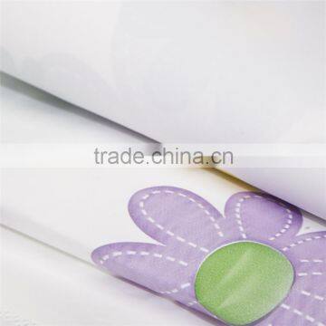 Flower Design Shower Curtains Polyester Waterproof Shower Curtain