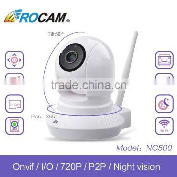 Rocam NC500 network ip camera, monitor and storage in multi platform,all in one ip network camera
