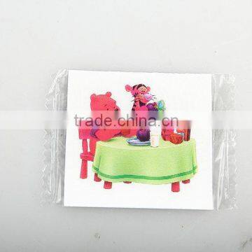 Fashion Hot Sale 3D Lenticular Sticker For Promotional Gift,Colorful