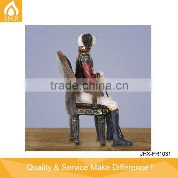 Handsome Sharpei Resin Sitting Dog Figurine photo-3