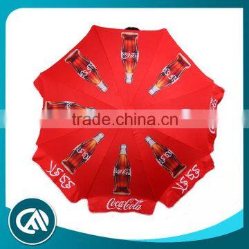 Custom Print Aluminum Pole Beach Advertising Umbrella Price photo-2