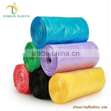 Professional factory sale high quality plastic trash bags in Dongguan China