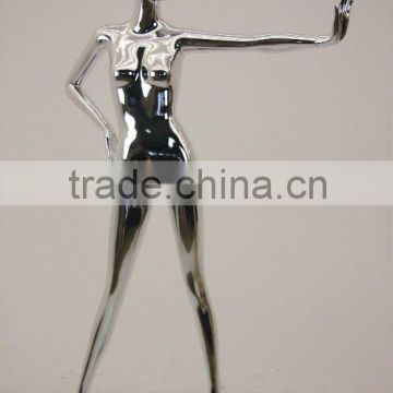 Modern Design Standing Chrome Mannequins 2014