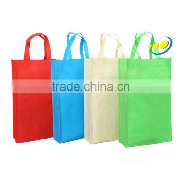 Standard size fashion style colorful handled pp non woven bag