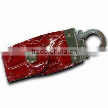 wholesales leather usb flash memory/usb stick 1gb