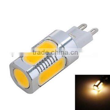 G9 7W 550LM 2700K Warm White Light LED Bulb (220V)