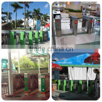 RFID Access Control Turnstile With Factory Price Electric Semi Automatic Tripod Turnstile Gate photo-3