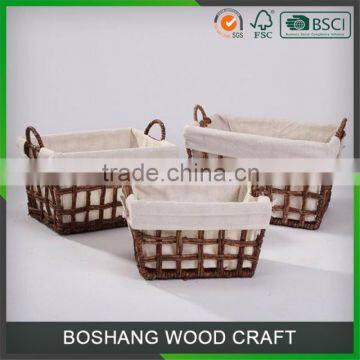 Cheap Color Wicker Fruit Storage Baskets photo-3