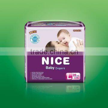 Economic Disposable Baby Diapers Nappy Pads Nice Baby