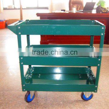 Iron Material tool cart/ service cart, with superior loading capacity