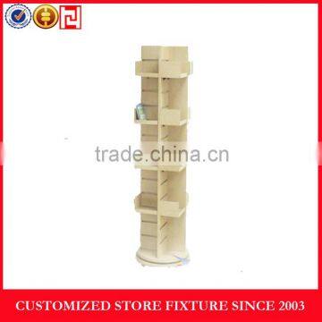 Painting MDF CD display rack , DVD display stand for retail