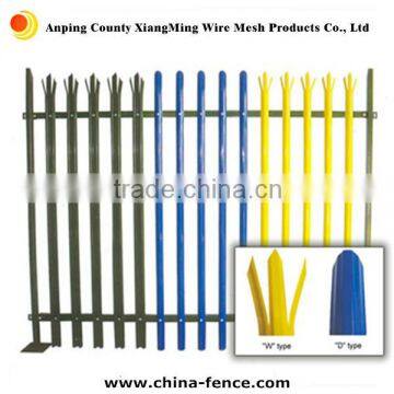 China supplier iron palisade fence panel