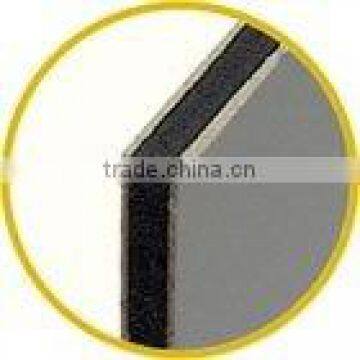Side face of aluminium composite sheet