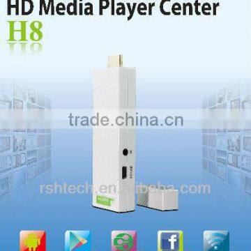 ip tv wifi dongle android smart tv box ,supports DLNA,Airplay and Miracast cpu 1.0GHz 1GB DDR3 4GB Nandflash