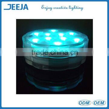 Led Light Base For Holiday Table Decoration With Remote Controlled