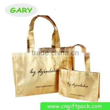 Gold Handbag Tote Bag Metallic Laminated Tote Bag Manufacturer photo-3
