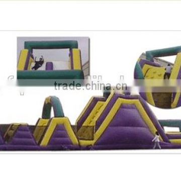 Outdoor good quality adult giant inflatable obstacle course