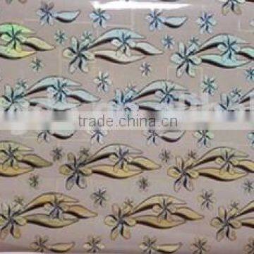 3D laser tablecloth pvc tablecloth in roll shining elegant design