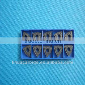 tungsten carbide cnc insert with black coating in cnc turning cutting tool