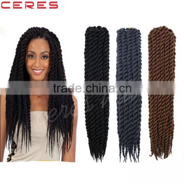 hot selling havana mambo twist senegalese wholesale synthetic crochet hair