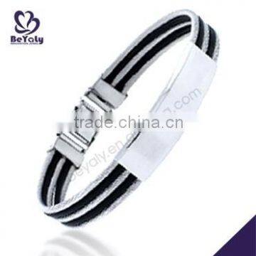 China Manufacturer 2015 latest stainless steel adjustable bracelet clasp