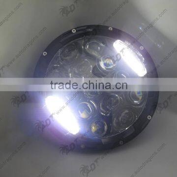 Standard 7'' 75w Jeep Led Headlight With Turn Signal Function