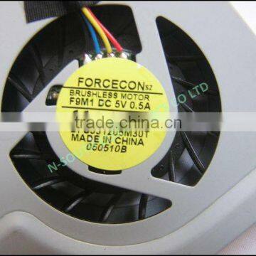 laptop cpu fan for Toshiba m515 f9m1 cooling cpu fan dc5v 0.5a