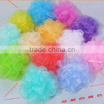 Fancy black loofah mesh sponge balls wholesale