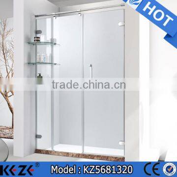 8mm glass thickness toilet sex shower room