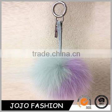 High quaility fashion faux fur pom pom keychain                        
                                                                                Supplier's Choice