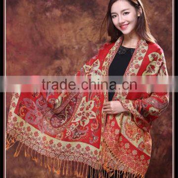 Beautiful Vintage Sari Shawls,wholesale Fashionable Paisley Vintage Beautiful Vintage Sari Shawls photo-2