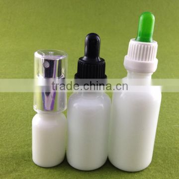 50ml white porcelain bottles for e-liquid packing with tamperproof cap e-liquid glass bottle 50ml