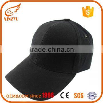 Custom denim baseball cap manufacturer supply black baseball cap